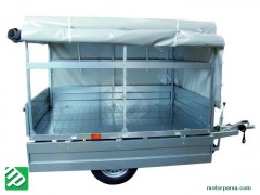 A6LA con centinatura smontabile e telone in PVC personalizzabile